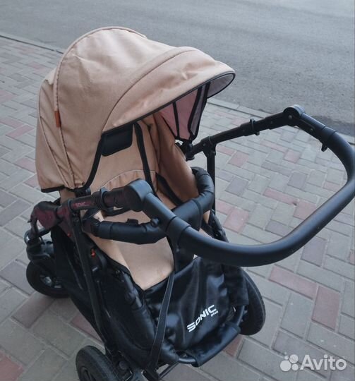 Коляска 3 в 1 соник плюс