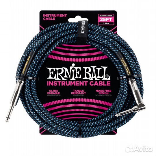 Кабель инструментальный Ernie Ball P06060