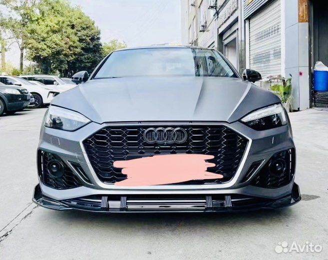 Сплиттер Audi B9 S5 Rs5