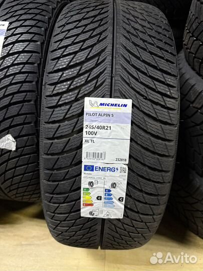 Michelin Pilot Alpin 5 245/40 R21 и 275/35 R21 100V