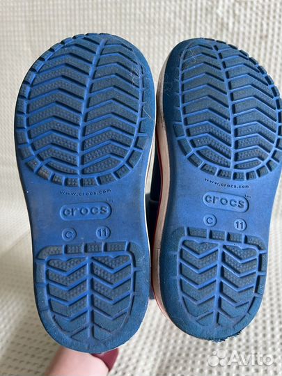 Crocs сапоги резиновые c11