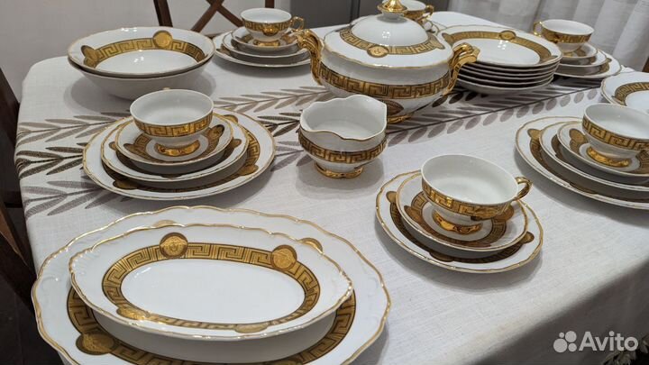 Обеденный сервиз + чайный