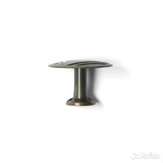 Ручки-кнопки, набор 10 шт, цвет бронза