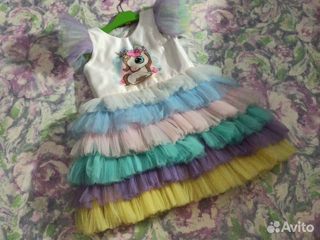 Платье Единорожка