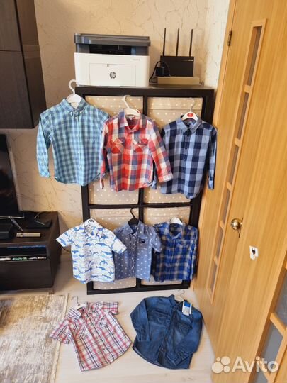 Комплект из 5 рубашек в идеале 110/116