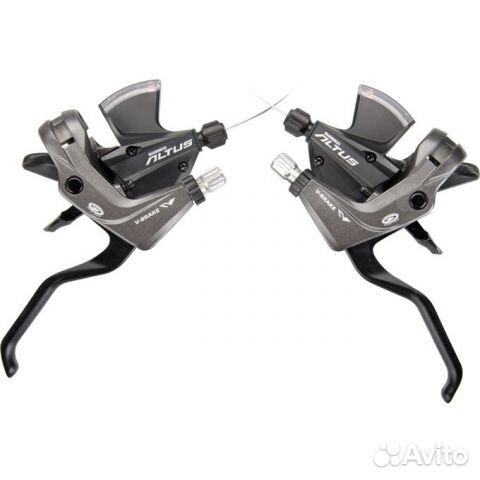 Моноблок Shimano Altus M370 (3x9, лев/пр, черн.)