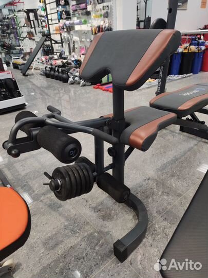 Скамья силовая со стойками oxygen fort smith