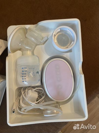 Молокоотсос avent электрический новый