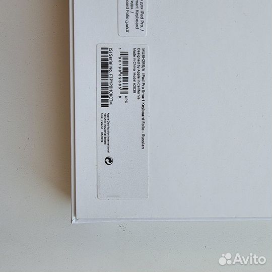 Чехол-клавиатура Apple Smart Keyboard для iPad Pro