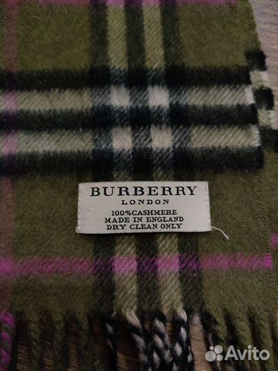 Шарф Burberry London кашемир оригинальный