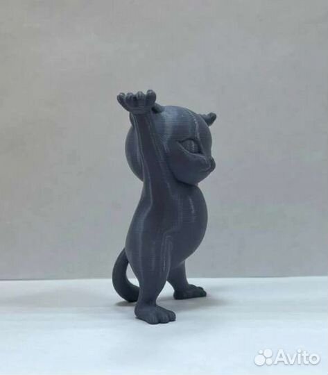 Статуэтка Кот на 3 д принтере