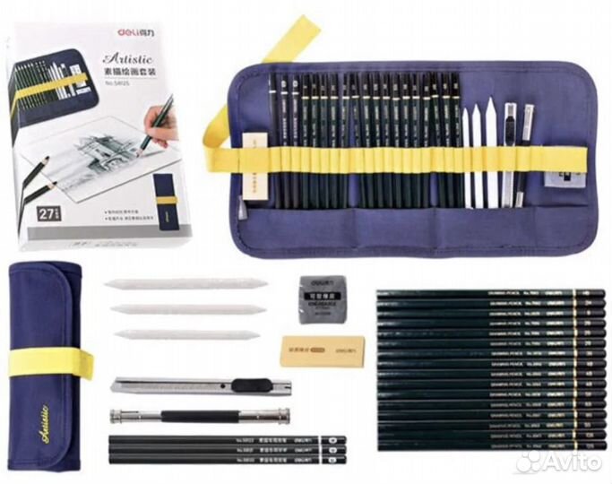 Набор карандашей Deli 58125