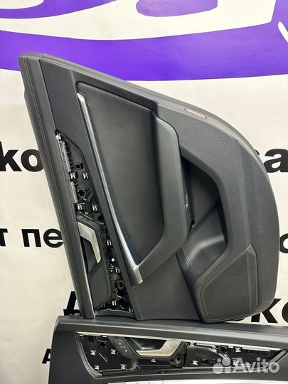 Обшивки дверей Audi A6 C8 расширенная кожа