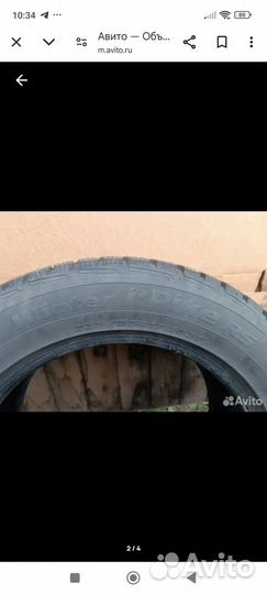 Шины 235 55 17 зимние бу