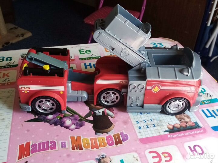 Машина пожарная трансформер