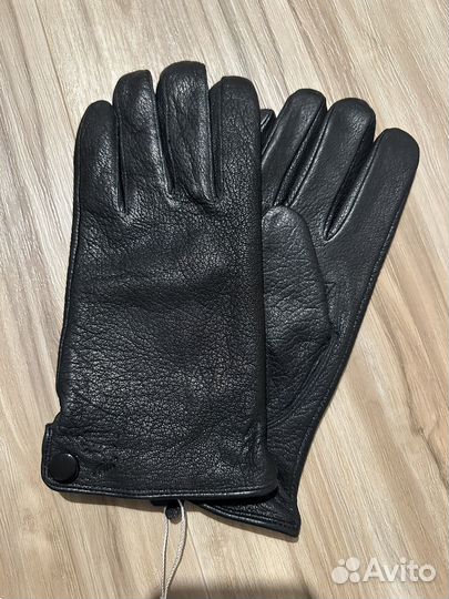 Мужские кожаные перчатки из оленьей кожи оленя