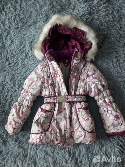 Зимний костюм на девочку