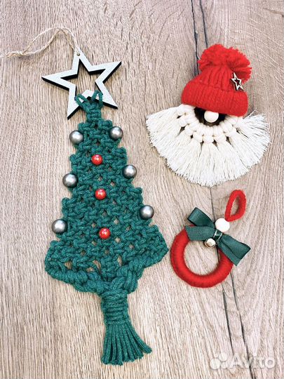 Набор новогодних игрушек