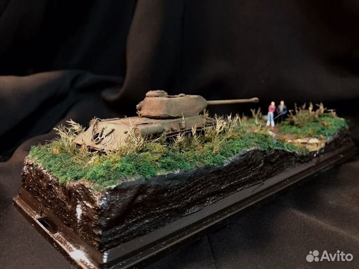 Ис-2 диорама.«Путешевствие на остров Шикотан»