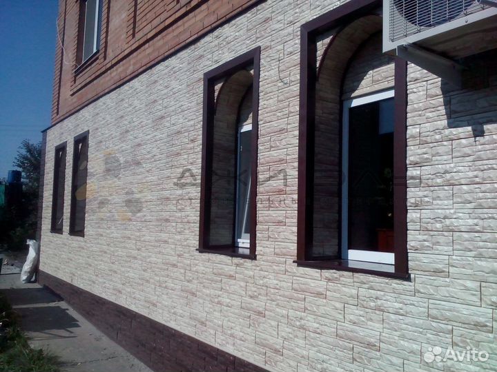 Фасадные панели для наружной отделки