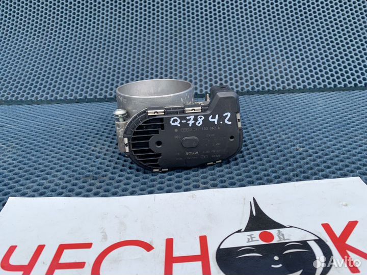 Заслонка дроссельная электрическая Audi Q7 4L