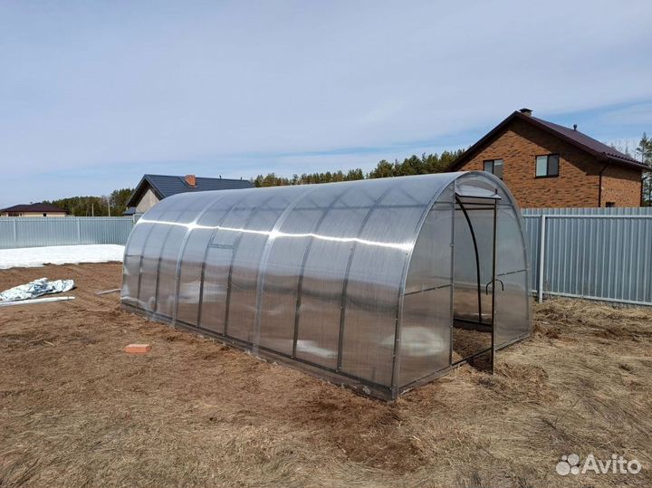 Теплицы в наличии (каркас + поликарбонат)