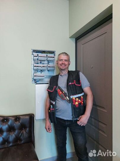 Электромонтаж под ключ.Электрик по вызаву.Гарантия