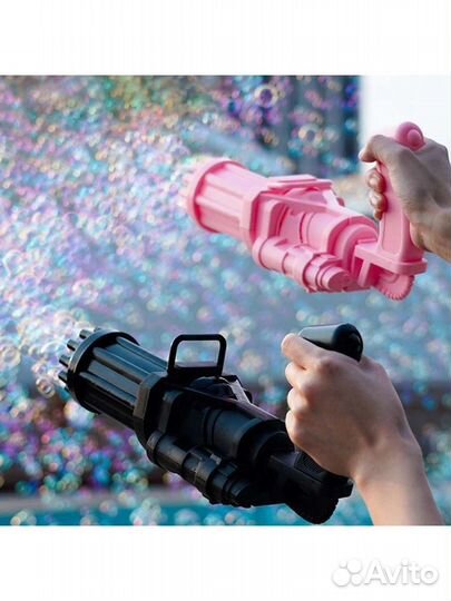 Генератор мыльных пузырей пистолет 