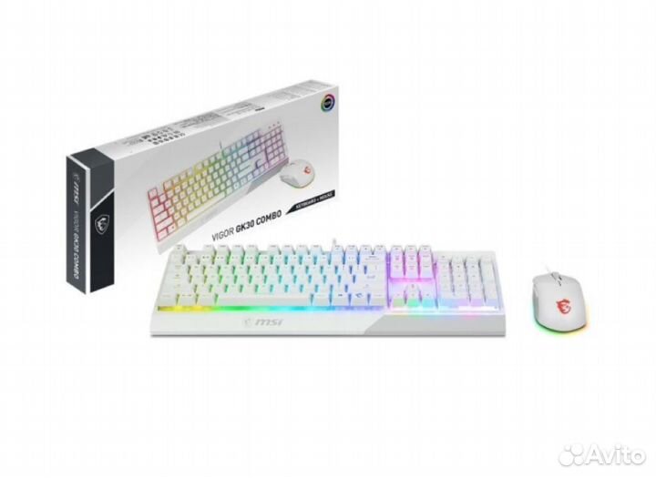 Игровое комбо клавиатура + мышь MSI