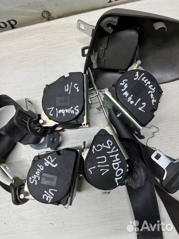 Ремень ремни безопасности Renault Symbol 2 NEW