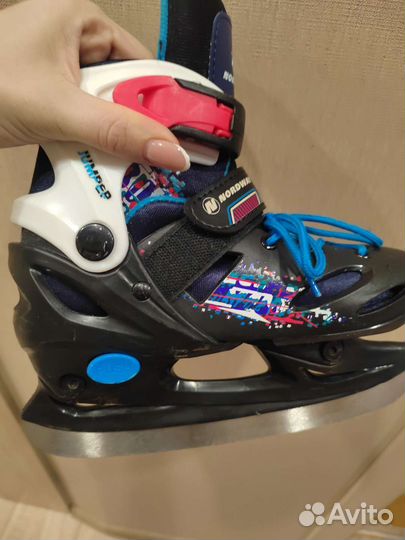 Коньки детские раздвижные