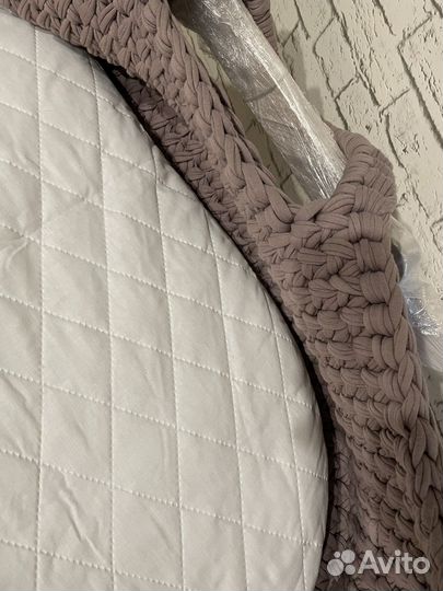 Люлька/колыбель вязаная для новорождённого