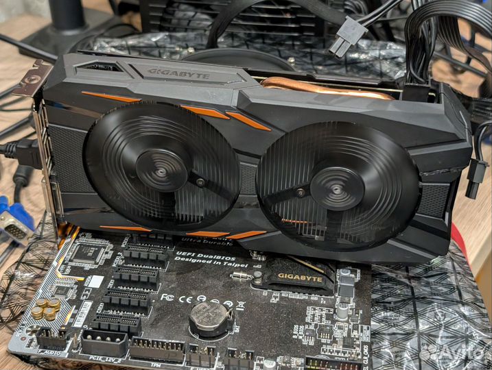 Видеокарта Gigabyte GTX 1050 Ti 4GB WindForce