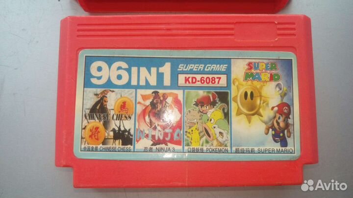 Картриджи для Dendy и джойстики