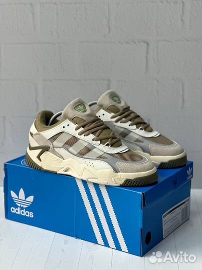 Кроссовки Adidas Niteball 2.0 Beige & Green