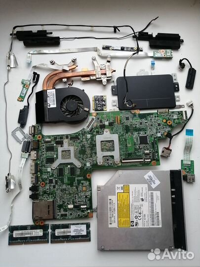 Ноутбук HP DV6-3108ER на запчасти
