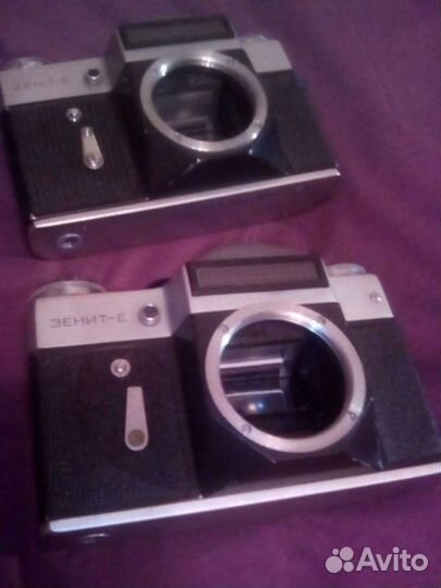 Фотоаппараты Зенит Е и Смена 8 СССР