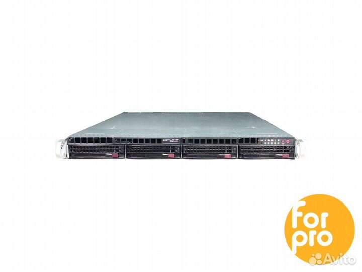Сервер Supermicro 819 4LFF 2xE5-2697v3 64GB