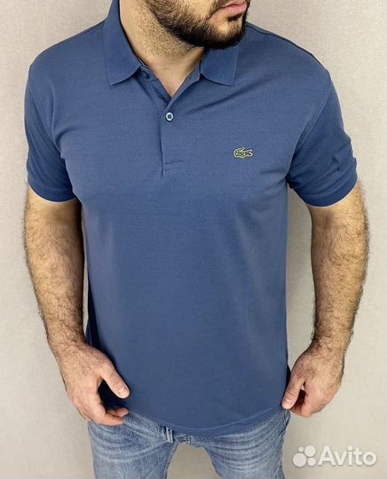 Футболка polo Lacoste больших размеров