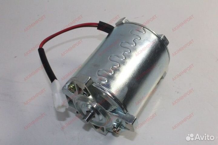 Мотор головы котла 24V, короткий вал 1 фаска.фишка