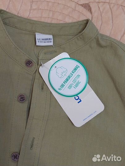 Рубашка и брючки на мальчика р.152-158 на лето