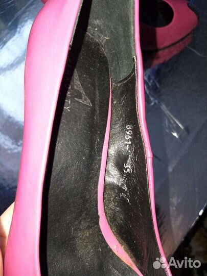 Туфли из натуральной кожи