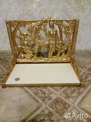 Полка металлическая литая СССР