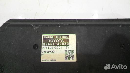 Блок управления двигателем toyota RAV 4 ZSA3 (69D0
