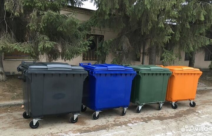 Мусорный контейнер 1100 литров