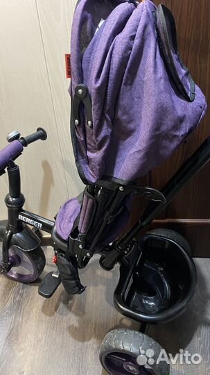 Детский велосипед с ручкой