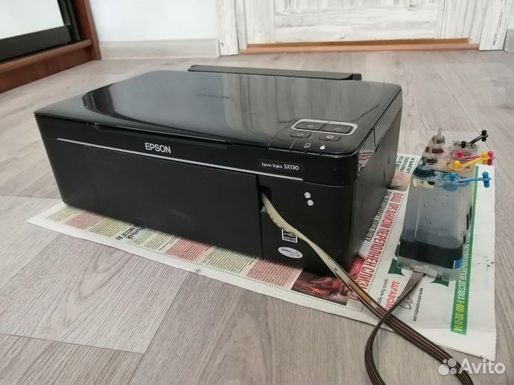 Струйный мфу цветной Epson Stylus SX130