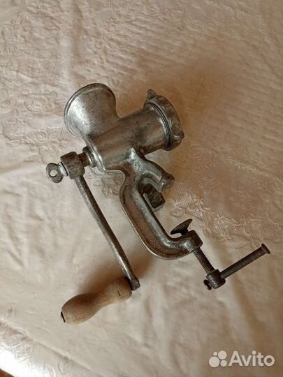 Мясорубка ручная СССР чугунная