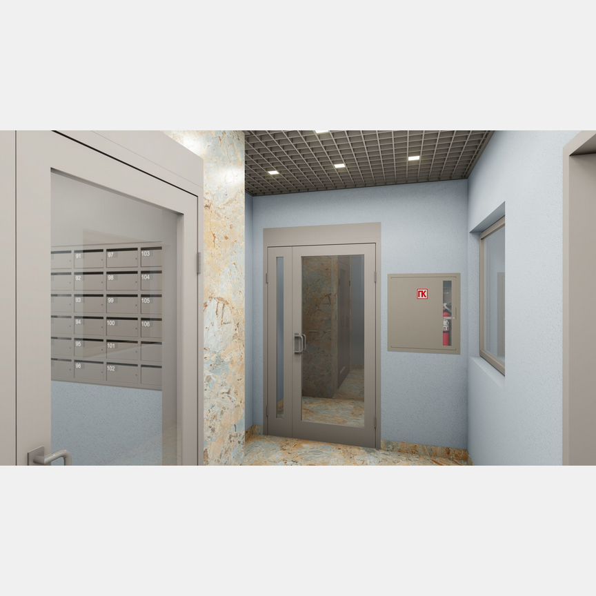 2-к. квартира, 60,4 м², 1/9 эт.