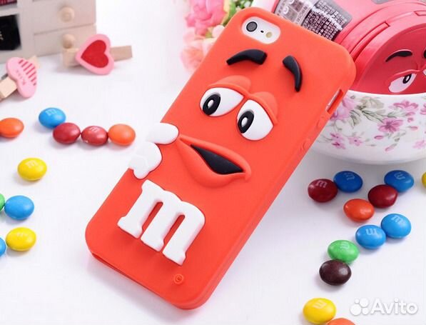 Мягкий силиконовый чехол MM для iPhone 5, 5G, 5S